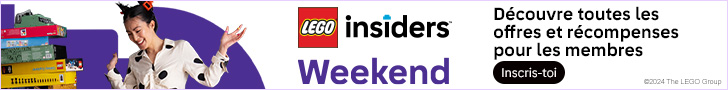 LEGO EU – FR: Insiders Weekend Key Visual Reveal